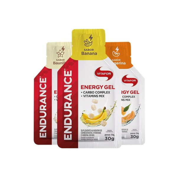 Endurance Energy Gel 12 SachÊs De 30g Banana 3946