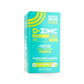 Vitamina D 2.000UI + Zinco 30mg com 30 Unidades - D.Zinc